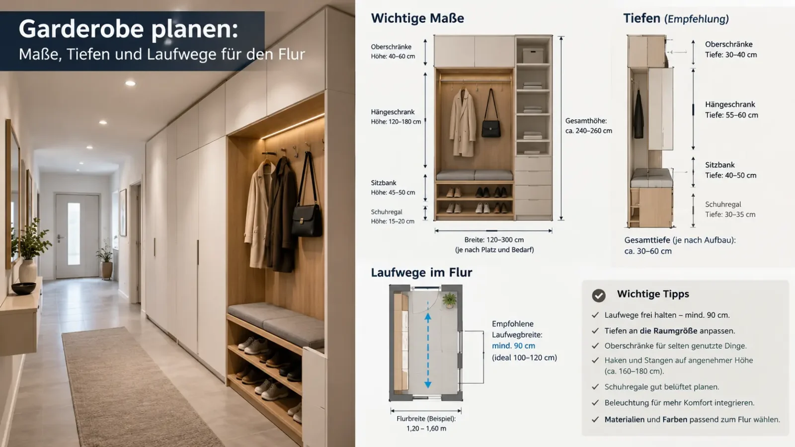 Garderobe planen