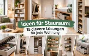 Ideen für Stauraum