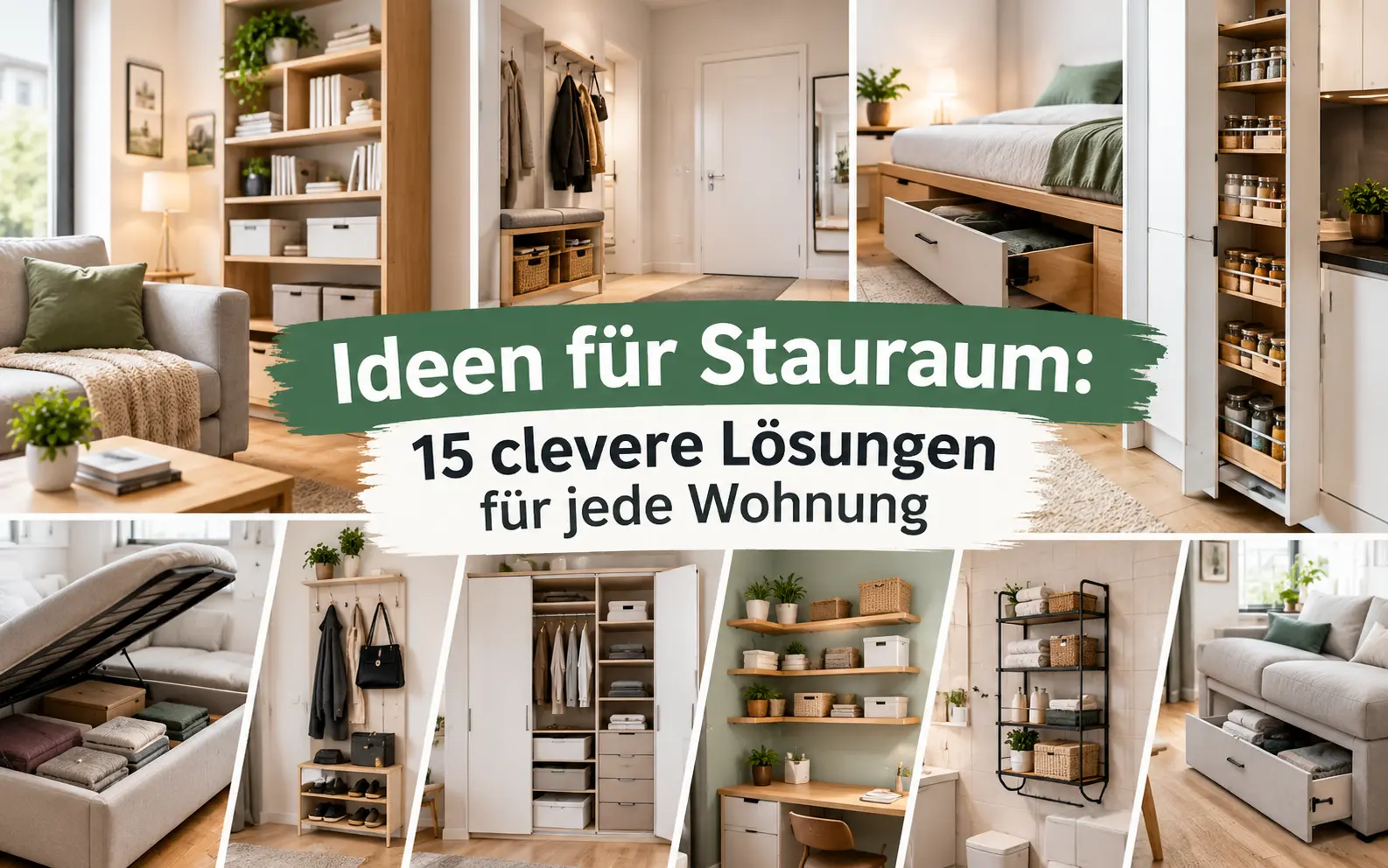 Ideen für Stauraum
